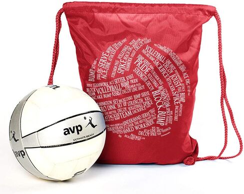ChalkTalkSPORTS Volleyball Sport Pack Cinch Sack | Volleyball Words in Saudi Arabia