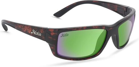 Hobie Snook Polarized Rectangular Sunglasses, Shiny Dark Brown Tort, OSFA in Kuwait