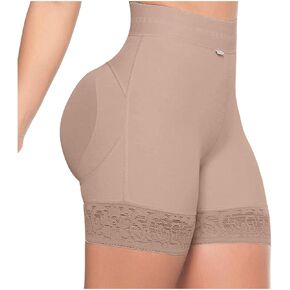 Fajas MeliBelt 5012 - SHORT - Womens POWERNET Body Shaper COLOMBIANA (XL, COCOA) in Saudi Arabia