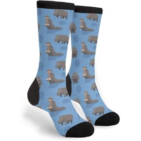 Unisex Novelty Crew Socks Casual Funny Crazy Dress Socks