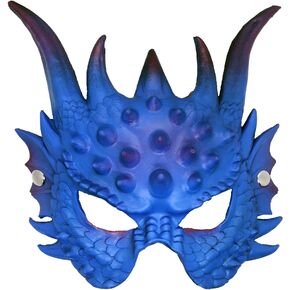 ام ززتينو قناع التنين للحفلات التنكرية من الاسفنج قناع نصف وجه للهالوين in Kuwait