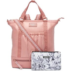 DKNY Women's Casual Lightweight Shopper Tote, Primrose, One Size in Saudi Arabia