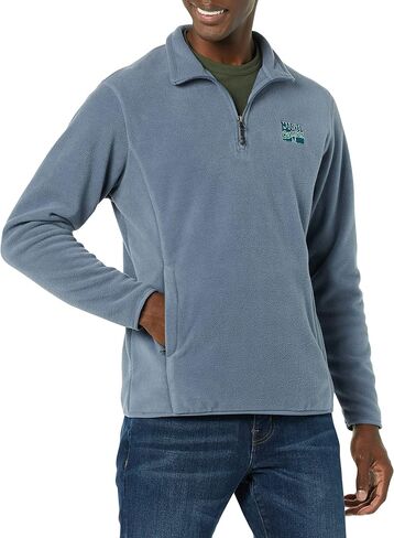 Amazon Essentials Disney | Marvel | Star Wars Men's Polar Fleece Quarter-Zip Mock Jackets in Kuwait
