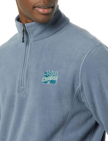 Amazon Essentials Disney | Marvel | Star Wars Men's Polar Fleece Quarter-Zip Mock Jackets in Kuwait