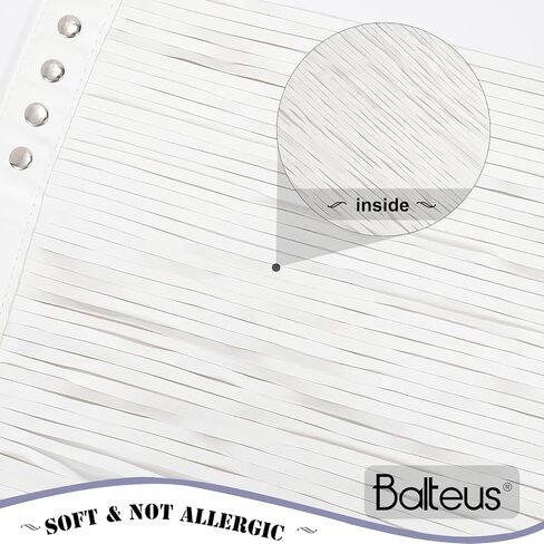 النساء الجلود شرابة حزام الخصر هامش فستان حزام الفضاء راعية البقر الشرير الصخرة الموسيقى مهرجان الزي التبعي in Kuwait