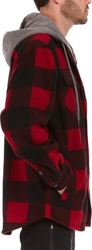 Smith's Workwear Men's Sherpa Lined Microfleece Shirt Jacket in Saudi Arabia