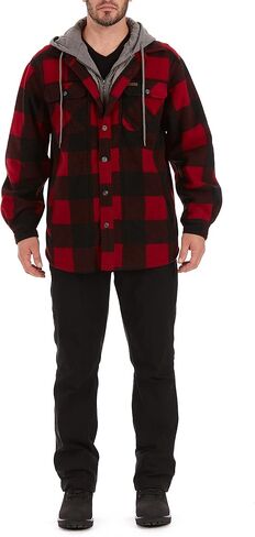 Smith's Workwear Men's Sherpa Lined Microfleece Shirt Jacket in Saudi Arabia