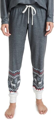PJ Salvage womens Loungewear Family Fairisle Jammie Pant in Saudi Arabia