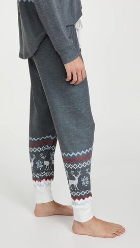 PJ Salvage womens Loungewear Family Fairisle Jammie Pant in Saudi Arabia