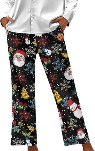 Dremagia Pajama Pants for Women Comfy Soft Pajama Bottoms, Casual Lounge Pants with Pocket, Size XS-4XL in Saudi Arabia