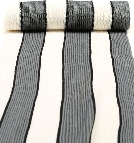 Sakkas Rhyland Striped Color Block Knitted Winter Scarf With Fringe in Saudi Arabia