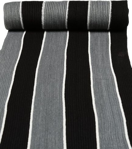 Sakkas Rhyland Striped Color Block Knitted Winter Scarf With Fringe in Saudi Arabia