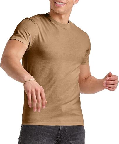 تي شيرت قطني طويل وكبير للرجال من Hanes Originals in Kuwait