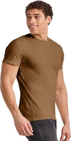 تي شيرت قطني طويل وكبير للرجال من Hanes Originals in Kuwait