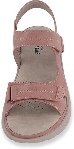 CUSHIONAIRE Women's Magee comfort footbed outdoor sandal with adjustable strap and +Memory Foam, Wide Widths Available in Saudi Arabia