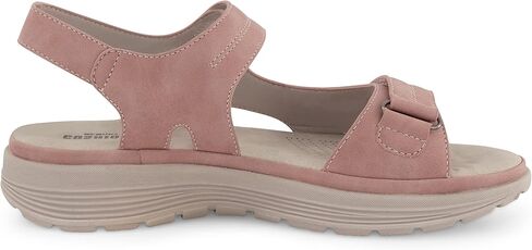 CUSHIONAIRE Women's Magee comfort footbed outdoor sandal with adjustable strap and +Memory Foam, Wide Widths Available in Saudi Arabia