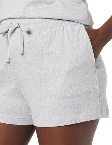 شورت صالة من القطن العضوي للسيدات من Amazon Aware (متوفر بمقاس كبير) in Kuwait