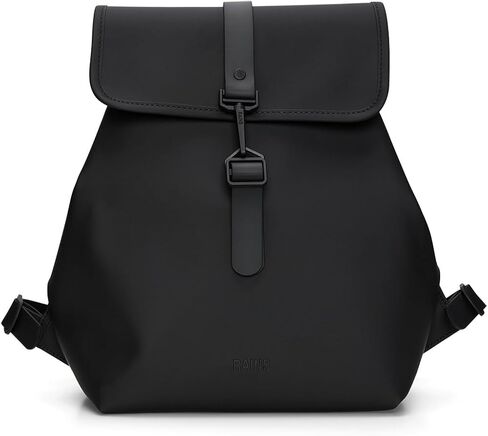 RAINS Bucket Backpack (Black), Black in Saudi Arabia