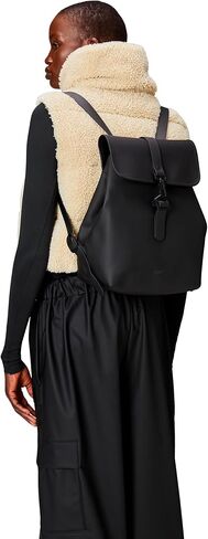 RAINS Bucket Backpack (Black), Black in Saudi Arabia