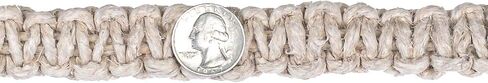 BlueRica Extra Large Hemp Anklet Bracelet with Accent Beads in Saudi Arabia