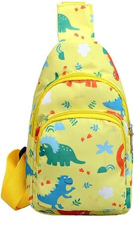 Hiflyer Kids Crossbody Bag Kids Sling Bags, Small Nylon Sling Bag for Kids Travel Bag for Kids, Cartoon Sling Bag for Kids (Blue) in Saudi Arabia