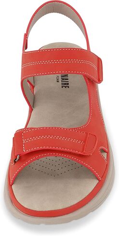 CUSHIONAIRE Women's Magee comfort footbed outdoor sandal with adjustable strap and +Memory Foam, Wide Widths Available in Saudi Arabia