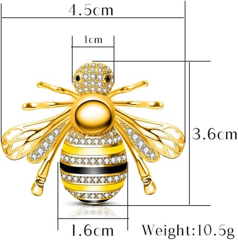 Brooch Pin, Sweater Dress Bag Fashion Jewelry Accessory Decor for Birthday Party Wedding Christmas Gifts in Kuwait