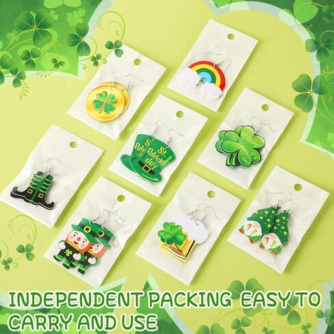 8 PairsLeather Earrings for Women Lightweight Faux Leather Leaf Long Dangle Earrings Teardrop Earrings Set Valentines Day Gift in Kuwait