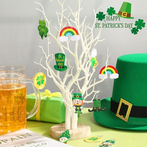 8 PairsLeather Earrings for Women Lightweight Faux Leather Leaf Long Dangle Earrings Teardrop Earrings Set Valentines Day Gift in Kuwait