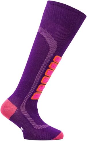 جوارب يوروسوك للجنسين جونيور فضية تزلج خفيفة للتزلج على الجليد in Kuwait