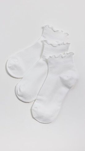 جوارب نسائية كلاسيكية مكشكشة للاستخدام اليومي من شركة Stems in Kuwait