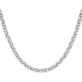 Vince Camuto Silvertone Unique Thick Chain Necklace for Women in Kuwait