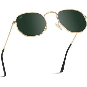 WearMe Pro Polarized Rounded Hexagon Retro Sunglasses in Saudi Arabia
