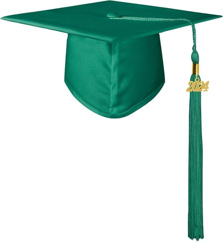 GraduationMall قبعة التخرج غير اللامعة لرياض الأطفال ومرحلة ما قبل المدرسة للأطفال مع شرابة 2024 in Kuwait