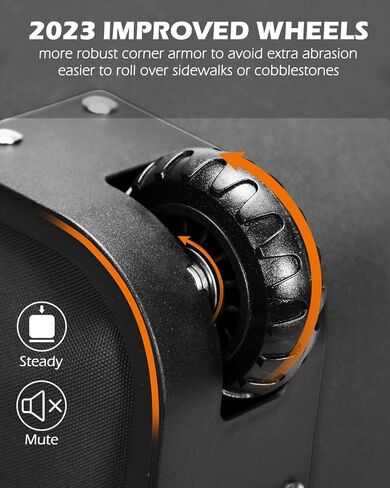 حقيبة ظهر هاينز إيجل 42 لتر بعجلات حقيبة ظهر للسفر معتمدة من الطيران تحمل على الأمتعة باللون الرمادي مع مجموعة من 3 مكعبات تعبئة باللون الأحمر والبنفسجي in Kuwait