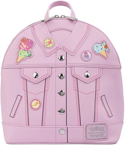 لاونج فلاي حقيبة كتف بحزام مزدوج قابلة للتحويل للنساء من بوكيمون ايس كريم دينيم in Kuwait