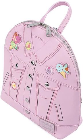 لاونج فلاي حقيبة كتف بحزام مزدوج قابلة للتحويل للنساء من بوكيمون ايس كريم دينيم in Kuwait