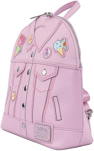 لاونج فلاي حقيبة كتف بحزام مزدوج قابلة للتحويل للنساء من بوكيمون ايس كريم دينيم in Kuwait