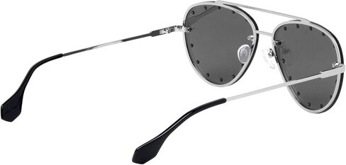 Brooklyn Rimless Oversized Studded Aviators Sunglasses Riveted Fashion Men Women AV-1672 in Saudi Arabia