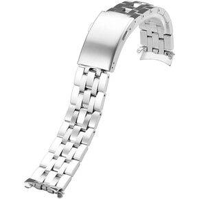 اي ستراب سوار معدني صلب بطرف منحني من الستانلس ستيل مقاس 19 ملم لسيارة تيسو بي ار سي 200 لو لوكل in Kuwait