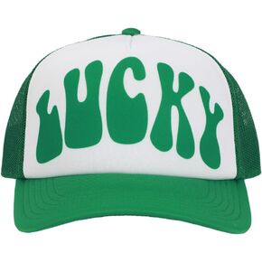 Bioworld St. Patrick’s Day Lucky White & Green Foam Trucker Hat in Saudi Arabia
