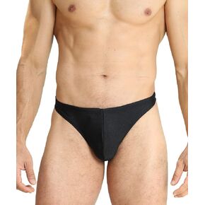 EASEJUICY Mens Swim Thong Sexy Swimwear Bikini Swimsuit Swimming Briefs String Bright Fabric with Drawstring Swim Tanga in Kuwait