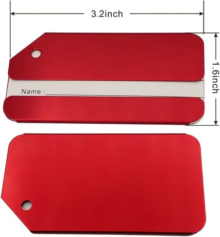حاملات بطاقات الأمتعة من الألومنيوم لمعرّف حقائب السفر من CPACC in Kuwait