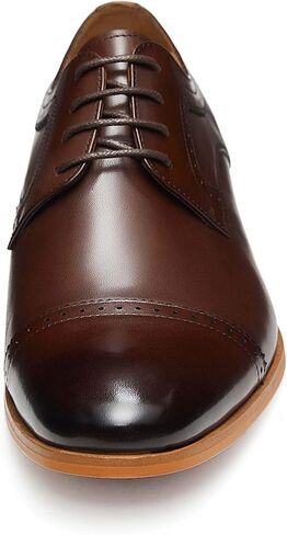 ALIPASINM Men’s Dress Shoes with Genuine Leather in Cap-Toe Classic Oxford Formal Style Shoes for Men in Saudi Arabia