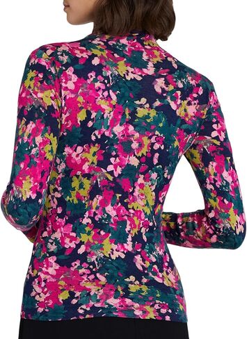 Club Monaco womens Women's Printed Julie Turtleneck in Saudi Arabia