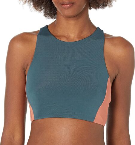 Carve Designs womens Sanitas Colorblock Top Bikini Top in Saudi Arabia