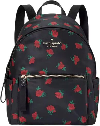 حقيبة ظهر تشيلسي متوسطة الحجم للنساء من كيت سبيد بطباعة روز توس in Kuwait