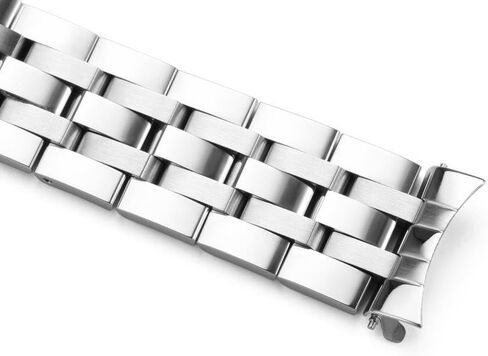 اي ستراب سوار معدني صلب بطرف منحني من الستانلس ستيل مقاس 19 ملم لسيارة تيسو بي ار سي 200 لو لوكل in Kuwait