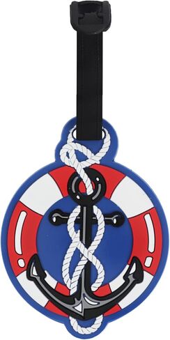 Summer Vacation Luggage Tag Suitcase ID (Smiling Shell) in Kuwait