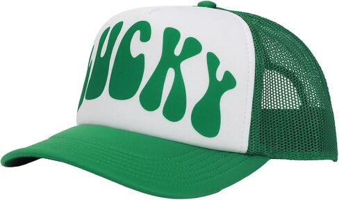 Bioworld St. Patrick’s Day Lucky White & Green Foam Trucker Hat in Saudi Arabia